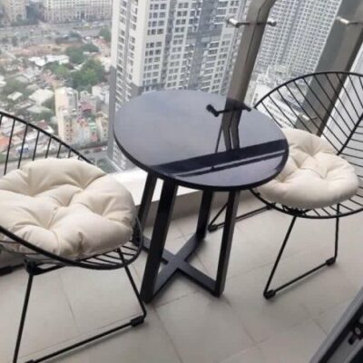 Mẫu bàn ghế sắt sơn tĩnh điện 02