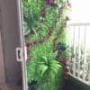 Mẫu tường cây giả ban công