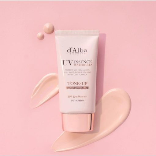 Kem Chống Nắng d’Alba Nâng Tông Tím 50ml