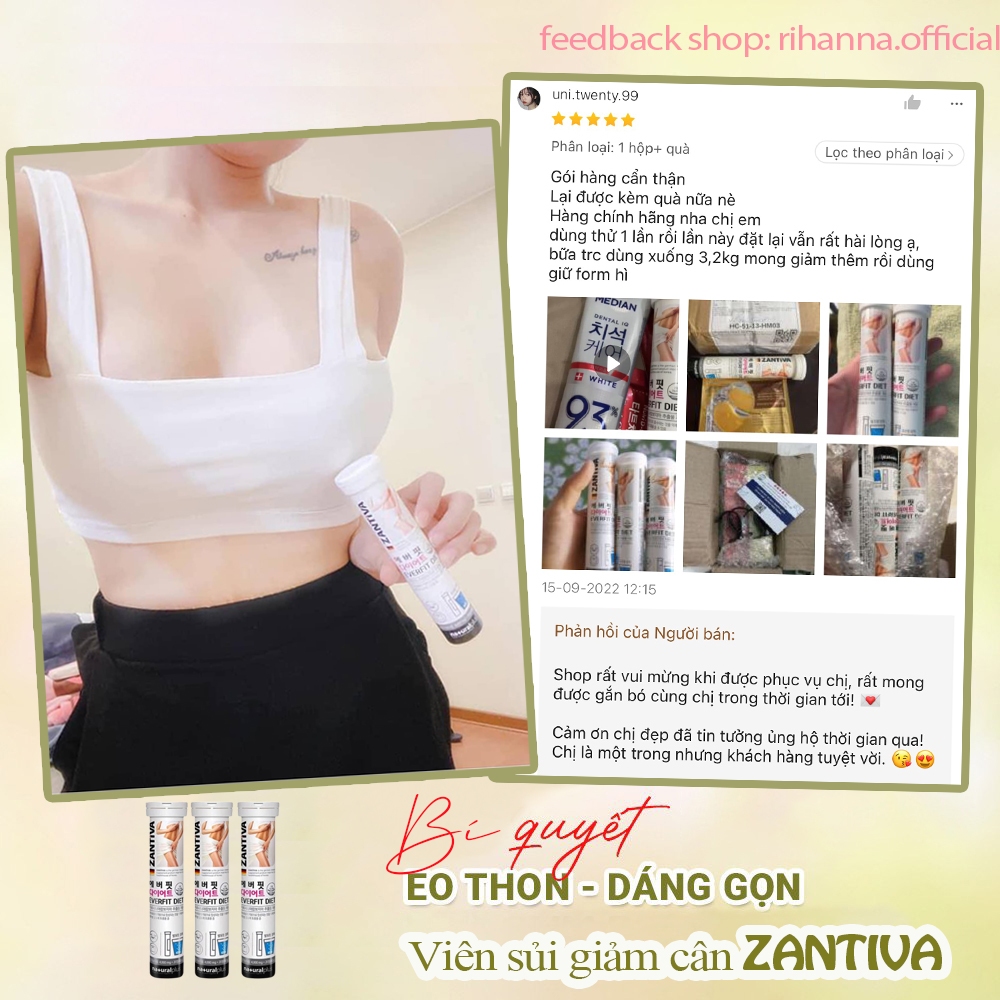 Viên Sủi Giảm Cân Cấp Tốc Zantiva Everfit Diet Chính Hãng Giảm cân nhanh không phải thuốc giảm cân Viên Sủi Giảm Cân Cấp Tốc Zantiva Everfit Diet Chính Hãng Giảm cân nhanh không phải thuốc giảm cân