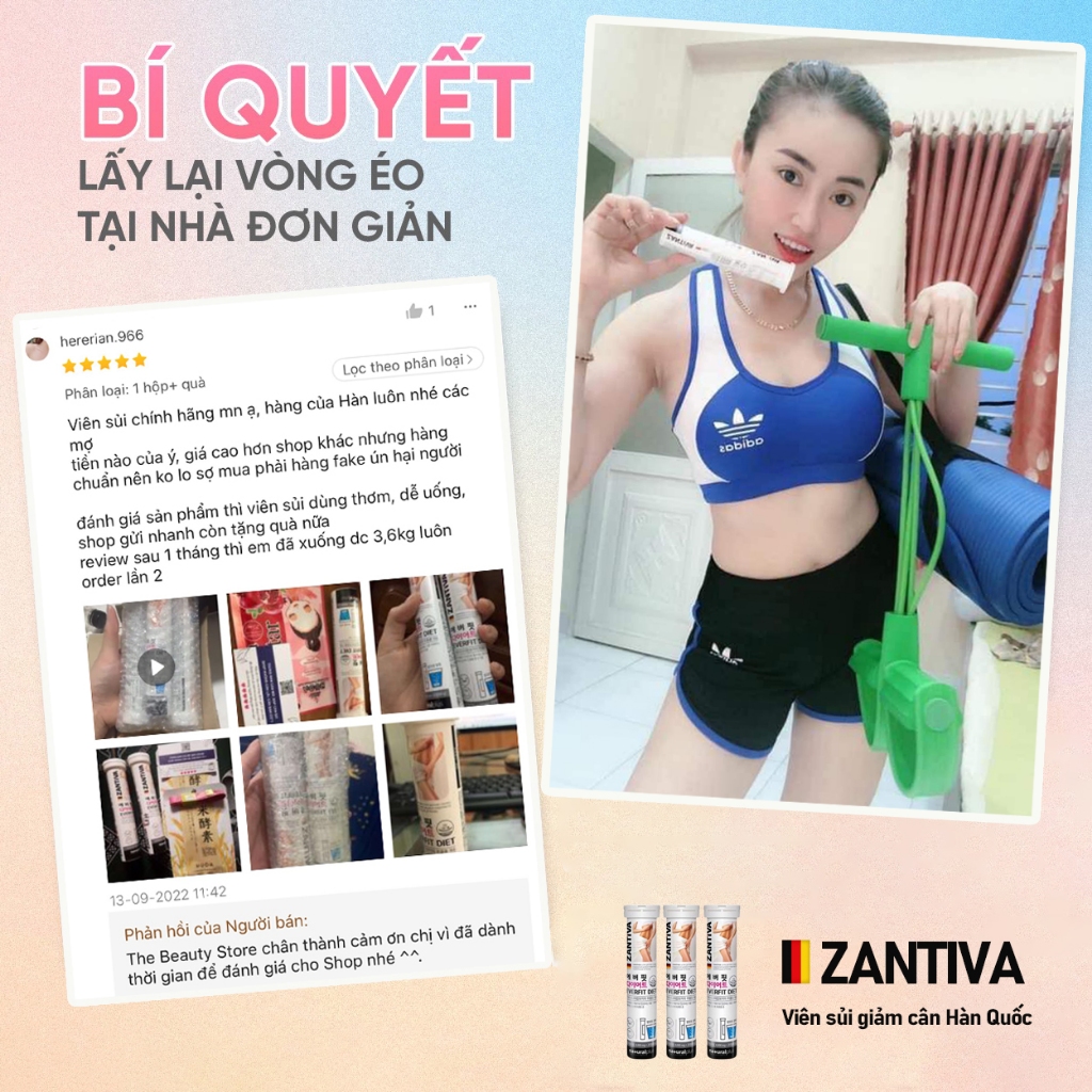Viên Sủi Giảm Cân Cấp Tốc Zantiva Everfit Diet Chính Hãng Giảm cân nhanh không phải thuốc giảm cân Viên Sủi Giảm Cân Cấp Tốc Zantiva Everfit Diet Chính Hãng Giảm cân nhanh không phải thuốc giảm cân