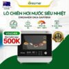 Lò Chiên Hơi Nước Siêu Nhiệt DREAMER DKA-SAF118W Dung Tích thực 18L, chiên không dầu, hấp, nướng, ủ sữa chua, tự vệ sinh
