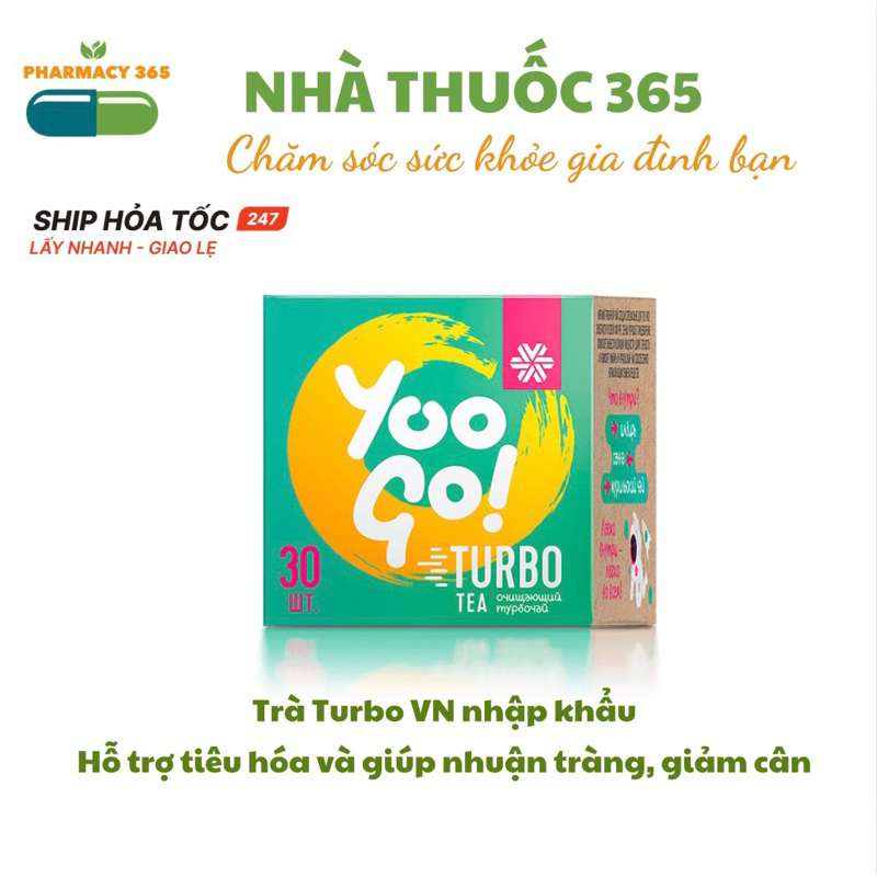 Trà thảo mộc Yoo Go Turbo Tea siberian, Hỗ trợ giảm cân - hộp 30 gói Trà thảo mộc Yoo Go Turbo Tea siberian, Hỗ trợ giảm cân - hộp 30 gói