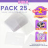 Thẻ Toploader Buka đựng card ảnh có seal, unseal size B8 A7 combo 5,10,25,50 giá rẻ gói hàng bảo vệ card
