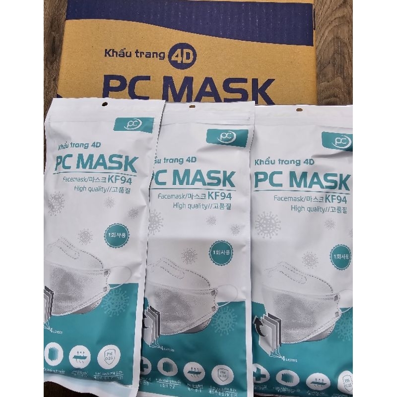 KHẨU TRANG KF94 PC MASK (THÙNG 300 CHIẾC) KHẨU TRANG KF94 PC MASK (THÙNG 300 CHIẾC)