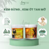Kem Ớt, Kem Gừng Giảm Béo, Kem Đánh Mỡ Giảm Béo Hũ 1kg
