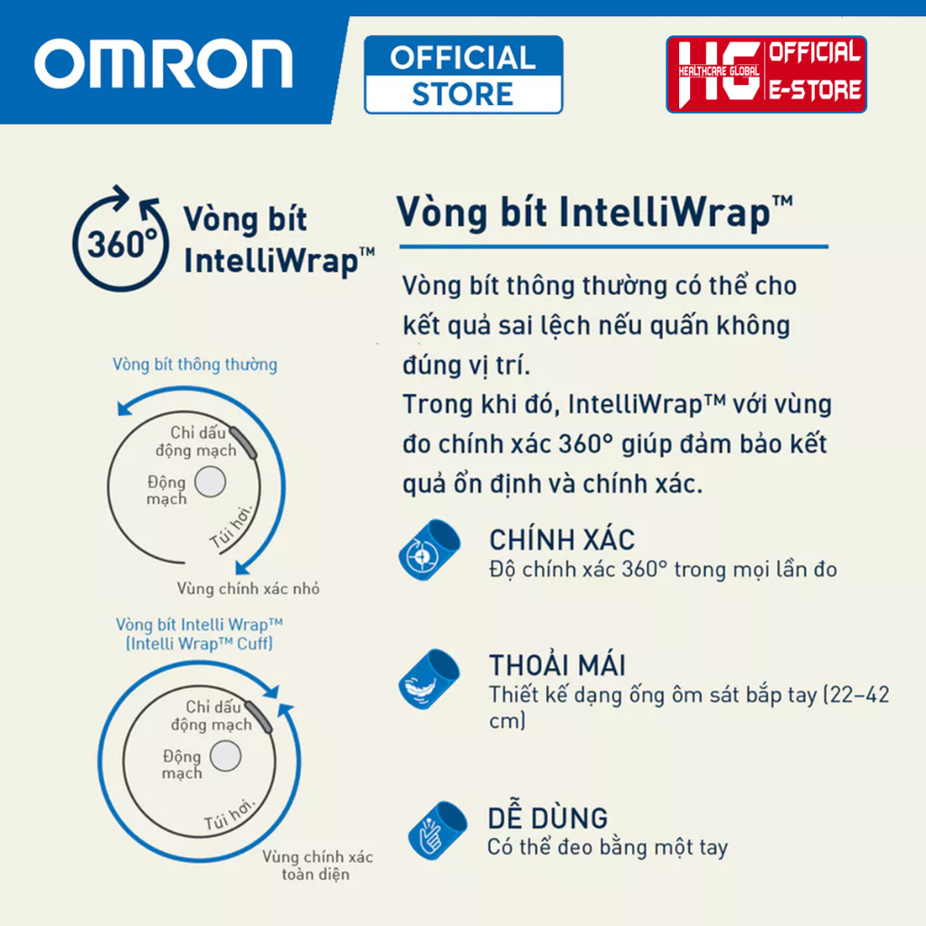 Máy Đo Huyết Áp Bắp Tay Omron HEM-7156T-A | Kết Nối Bluetooth, Vòng Bít 360 Chính Xác, Kèm Adapter Máy Đo Huyết Áp Bắp Tay Omron HEM-7156T-A | Kết Nối Bluetooth, Vòng Bít 360 Chính Xác, Kèm Adapter