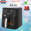 NỒI CHIÊN KHÔNG DẦU SUNHOUSE 6.5L, 9L (SHD4030, SHD4037)  bảo hành toàn quốc 1 năm