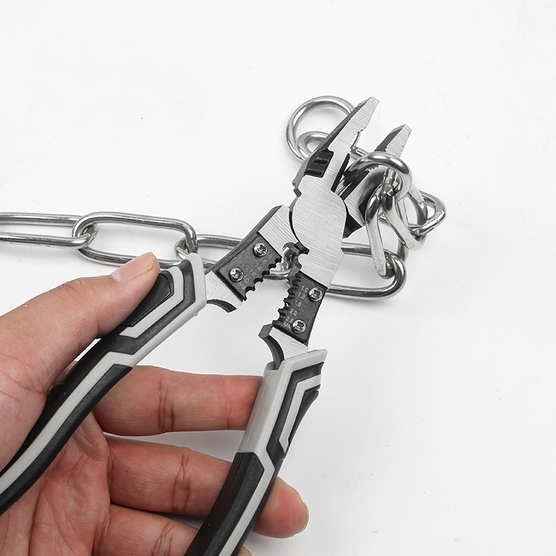 Kìm cắt sắt CRV Fute siêu khỏe cắt đứt mọi loại thép,ổ khóa dây xích cáp điện, kềm điện đa năng bấm cos loại tốt Kìm cắt sắt CRV Fute siêu khỏe cắt đứt mọi loại thép,ổ khóa dây xích cáp điện, kềm điện đa năng bấm cos loại tốt