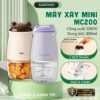 (Dao 6 cánh) Máy xay thực phẩm mini đa năng Samono SW-MC200, dung tích 300ml, công suất 200W - BH12T