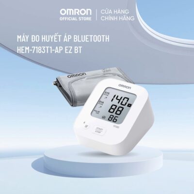 (Dòng mới 2026) Máy Đo Huyết Áp Bluetooth OMRON EZ BT HEM-7183T1-AP - Không kèm Adapter - Bảo hành 5 năm