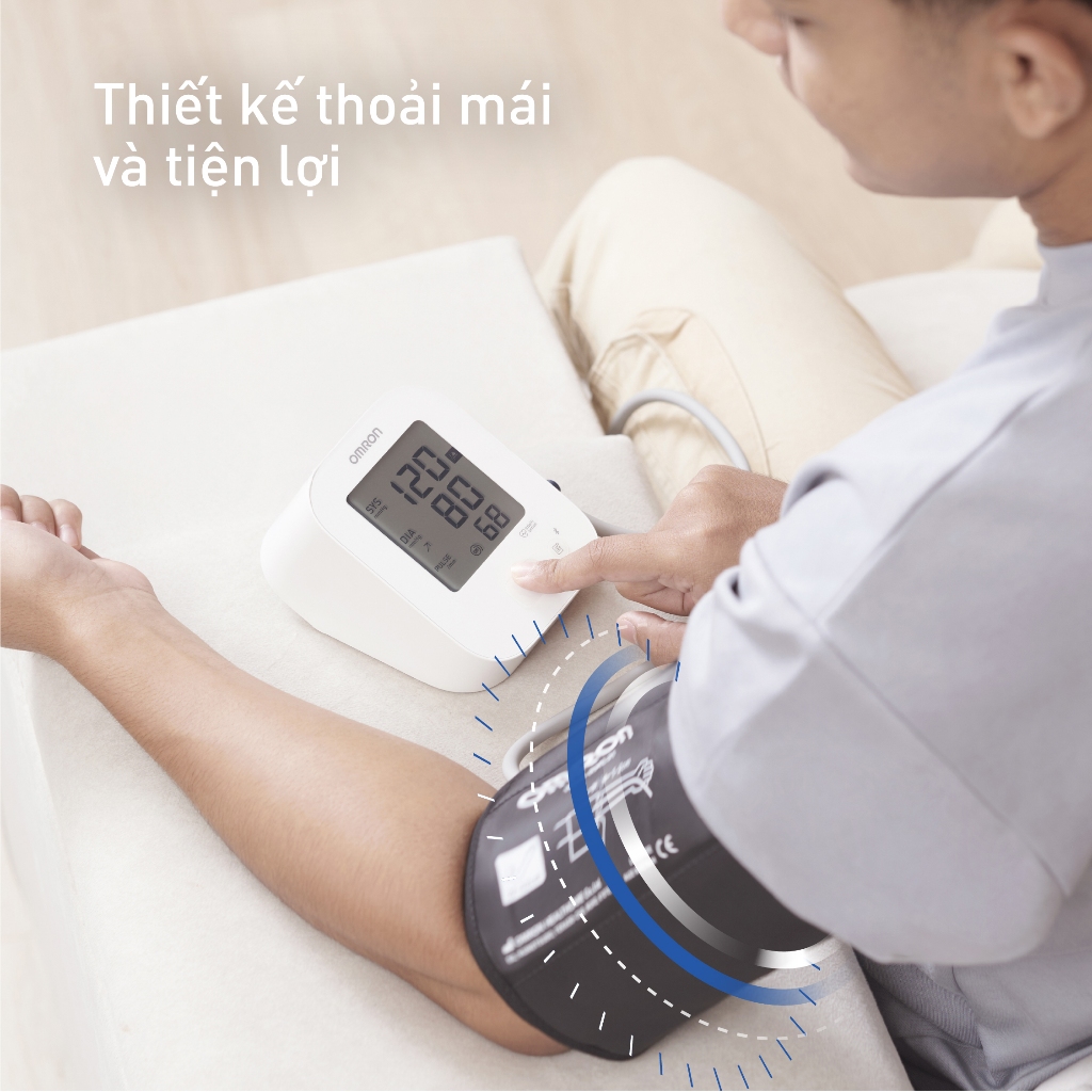 (Dòng mới 2026) Máy Đo Huyết Áp Bluetooth OMRON EZ BT HEM-7183T1-AP - Không kèm Adapter - Bảo hành 5 năm (Dòng mới 2026) Máy Đo Huyết Áp Bluetooth OMRON EZ BT HEM-7183T1-AP - Không kèm Adapter - Bảo hành 5 năm