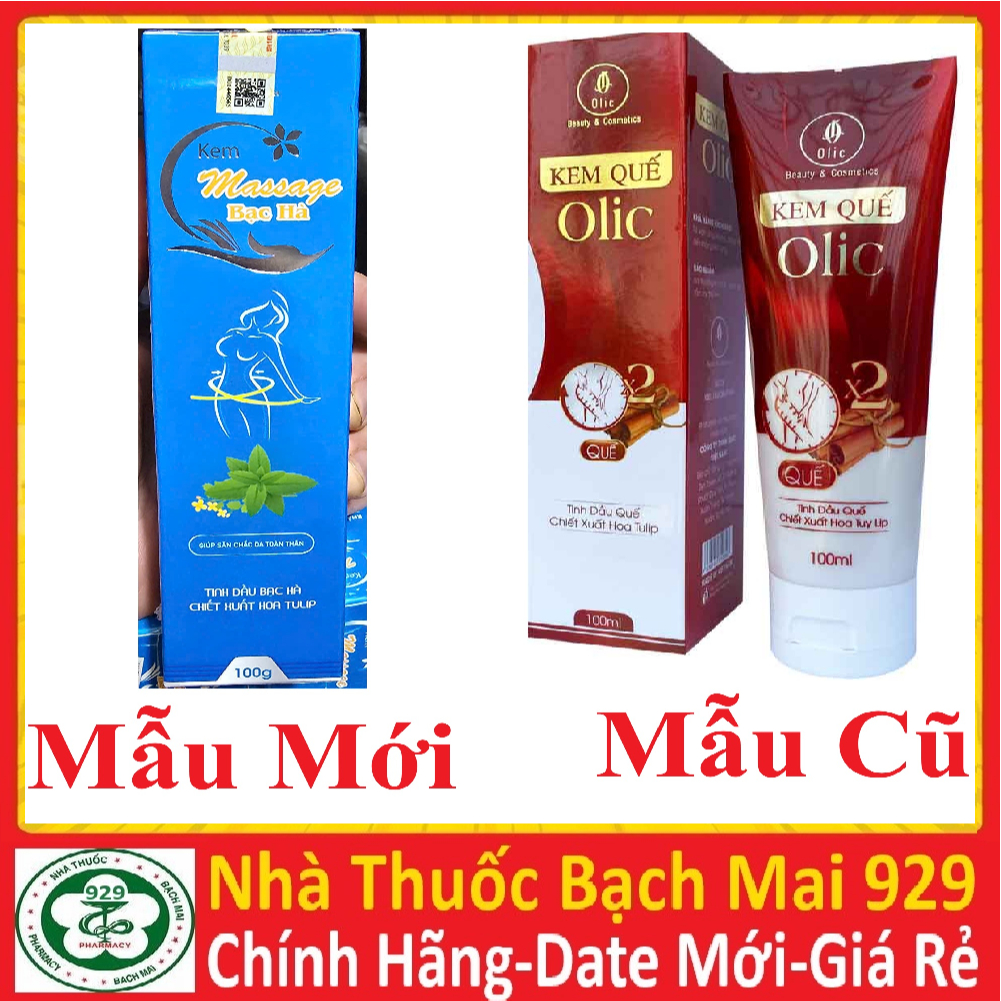 Kem quế olic kem tan mỡ giảm mỡ thừa gel săn chắc 100ml chính hãng (kem massage bạc hà) Kem quế olic kem tan mỡ giảm mỡ thừa gel săn chắc 100ml chính hãng (kem massage bạc hà)