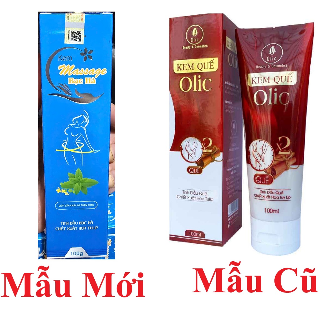 Kem quế olic kem tan mỡ giảm mỡ thừa gel săn chắc 100ml chính hãng (kem massage bạc hà) Kem quế olic kem tan mỡ giảm mỡ thừa gel săn chắc 100ml chính hãng (kem massage bạc hà)
