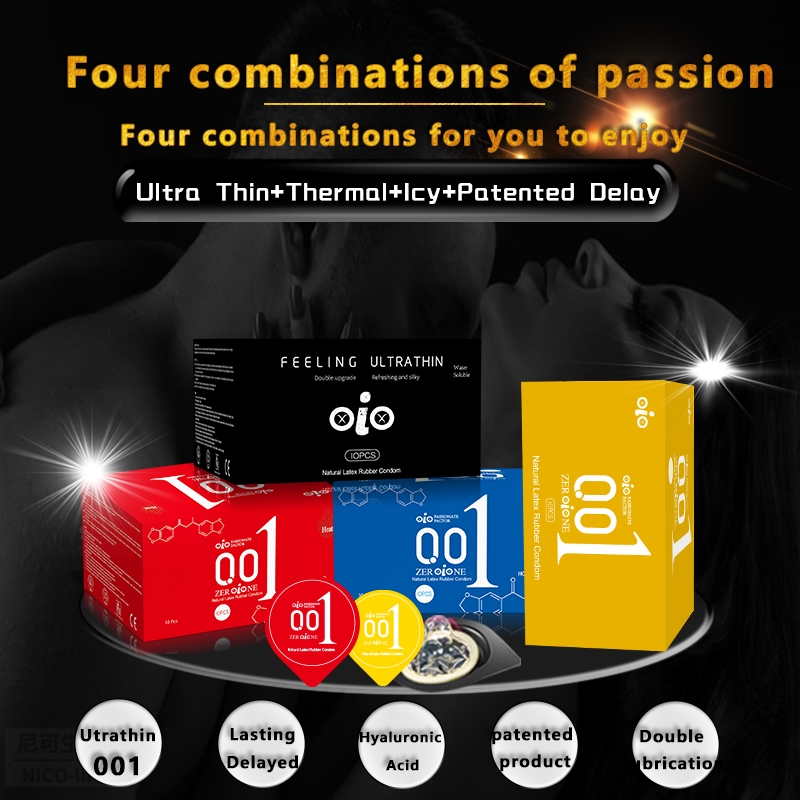 Bao cao su siêu mỏng 001 OiO kéo dài thời gian, bcs gai nhiều gel bôi trơn chống xuất tinh sớm Bao cao su siêu mỏng 001 OiO kéo dài thời gian, bcs gai nhiều gel bôi trơn chống xuất tinh sớm