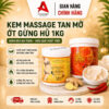 Kem Tan Mỡ Ớt Gừng | Giảm Béo, Tan Mỡ Bụng Hiệu Quả An Toàn Hũ 1000G Hàng Chính Hãng