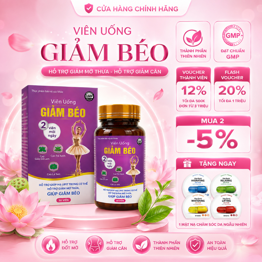 Giảm Cân Cao Trà Xanh Viên Uống Giảm Mỡ Bụng An Toàn không phải là thuốc giảm cân Hộp 30 Viên Giảm Cân Cao Trà Xanh Viên Uống Giảm Mỡ Bụng An Toàn không phải là thuốc giảm cân Hộp 30 Viên