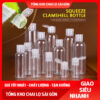 [GIÁ TẬN XƯỞNG] Chai Nhựa Pet Nắp Bật 20ML/30ML/50ML/100ML/150ML/200ML/250ML Chiết Dầu Gội, Gel Rửa Tay Du Lịch