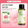 Active Toner Dưỡng Ẩm Ngừa Mụn Rau Má Dành Cho Da Mụn Da Dầu Nhạy Cảm Cỏ Mềm 150ml