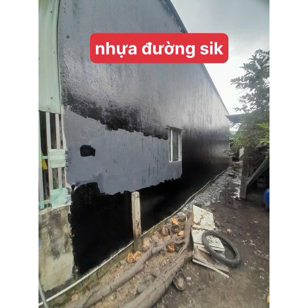DẦU HẮC NHỰA ĐƯỜNG SIK LỎNG CHỐNG THẤM CAO CẤP 5L DẦU HẮC NHỰA ĐƯỜNG SIK LỎNG CHỐNG THẤM CAO CẤP 5L