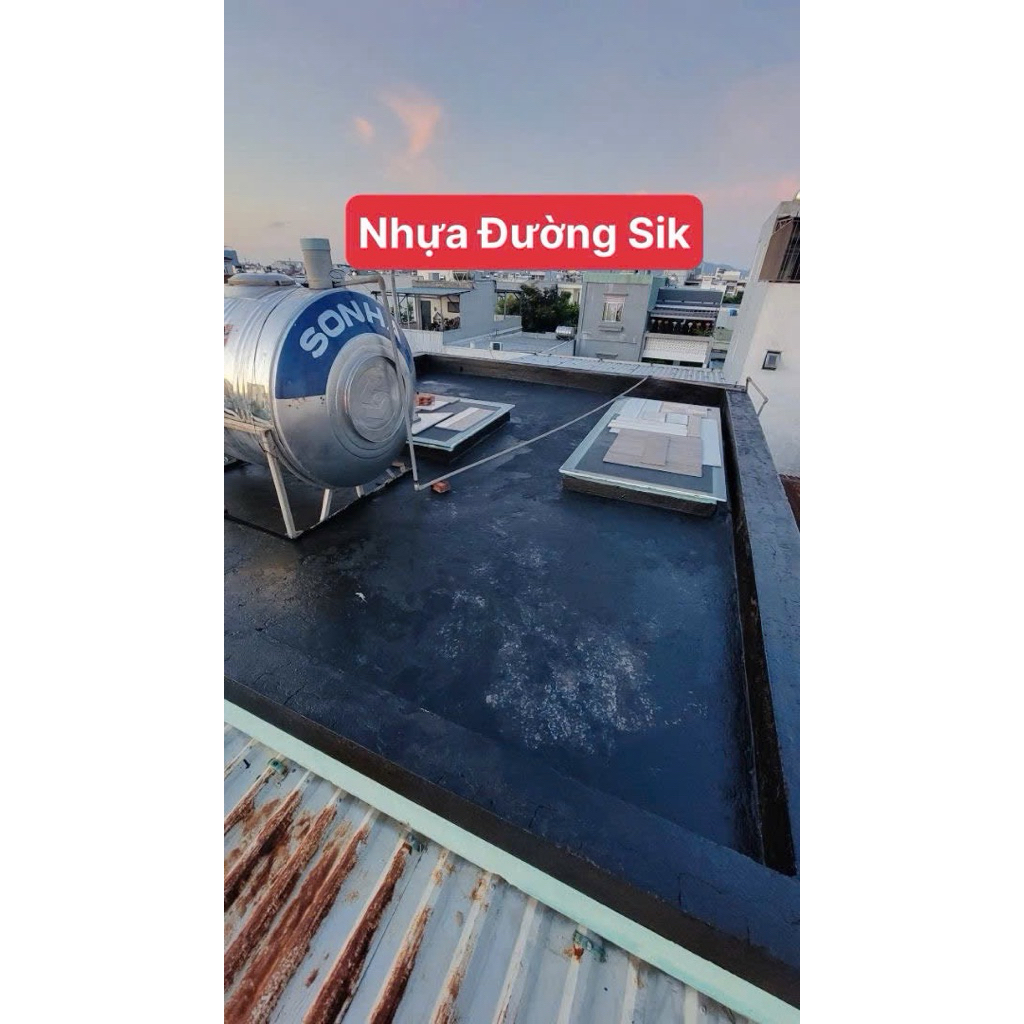 DẦU HẮC NHỰA ĐƯỜNG SIK LỎNG CHỐNG THẤM CAO CẤP 5L DẦU HẮC NHỰA ĐƯỜNG SIK LỎNG CHỐNG THẤM CAO CẤP 5L