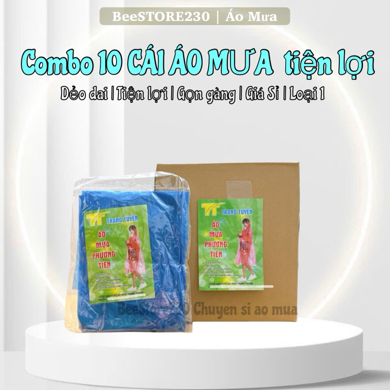 10 cái ÁO MƯA TIỆN LỢI DÙNG 1 LẦN chỉ bán loại dẻo dai khó rách đi mưa tiết kiệm bỏ túi 10 cái ÁO MƯA TIỆN LỢI DÙNG 1 LẦN chỉ bán loại dẻo dai khó rách đi mưa tiết kiệm bỏ túi