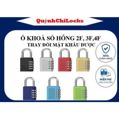 Ổ khoá mật mã, Khoá Vali, Khoá Số tự chọn, Khóa số bấm [bền, đẹp]