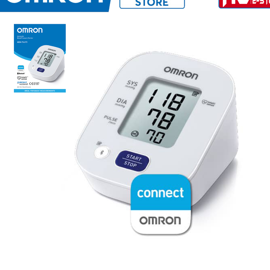 Máy Đo Huyết Áp Omron HEM-7141T1 | Kết Nối Bluetooth, Omron Connect, Bảo Hành Chính Hãng 5 Năm Máy Đo Huyết Áp Omron HEM-7141T1 | Kết Nối Bluetooth, Omron Connect, Bảo Hành Chính Hãng 5 Năm