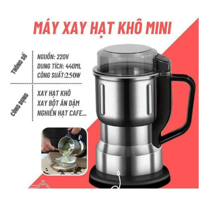 Máy xay hạt ngũ cốc khô, máy xay gia vị tiêu ớt  bảo hành 1 đổi 1.