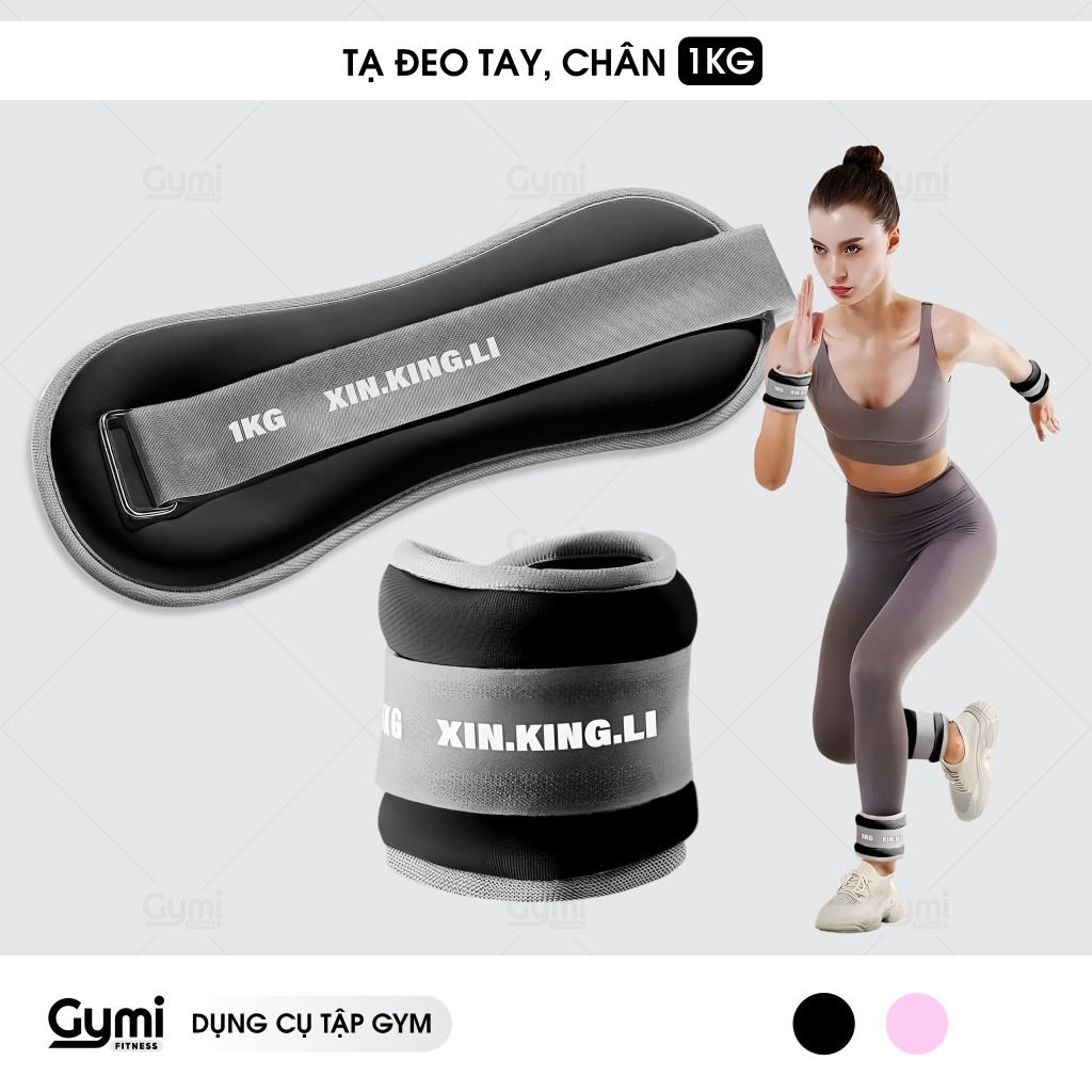 Tạ Đeo Chân Tay 1kg - Tạ Tập Gym Chạy Bộ - Dụng Cụ Tăng Sức Bền Khi Tập Luyện Thể Thao - TaChan1kg Tạ Đeo Chân Tay 1kg - Tạ Tập Gym Chạy Bộ - Dụng Cụ Tăng Sức Bền Khi Tập Luyện Thể Thao - TaChan1kg