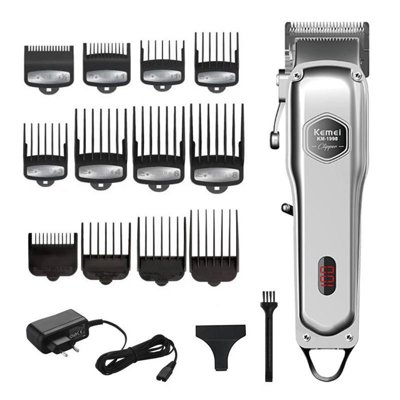 Tông đơ cắt tóc nguyên khối Kemei KM-1998 công suất 5w Tông đơ cắt tóc nguyên khối Kemei KM-1998 công suất 5w