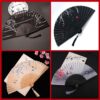 Quạt chụp ảnh áo dài Tết, quạt giấy xếp cầm tay cổ trang trung quốc