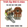 Triết Áp Đôi 6 chân 1K 2K 5K 10K 20K 50K 100K 500K 1M - Cán dài 15mm chất lượng cao