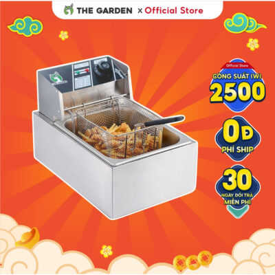 Bếp chiên ngập dầu nhúng điện SUNNY nhiều dung tích Inox cao cấp, công suất từ 2000W - 2500W - 3000W. Bảo hành 12 tháng