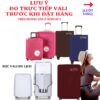 Vỏ bọc bảo vệ vali du lịch trong suốt chống bụi chống trầy xước