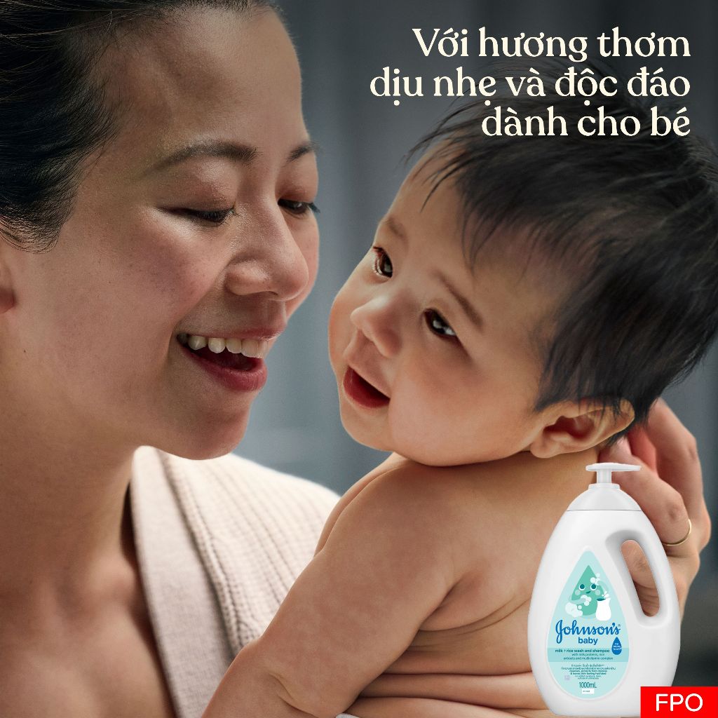 Sữa tắm Johnson's Baby chứa sữa và gạo 1000ml - 100979992 Sữa tắm Johnson's Baby chứa sữa và gạo 1000ml - 100979992