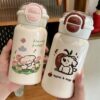 Bình Nước Giữ Nhiệt 380ML Nắp Chân Mèo Nhiều Mẫu Dễ Thương