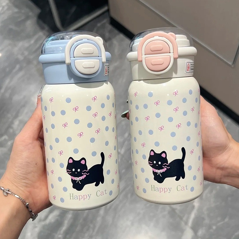 Bình Nước Giữ Nhiệt 380ML Nắp Chân Mèo Nhiều Mẫu Dễ Thương Bình Nước Giữ Nhiệt 380ML Nắp Chân Mèo Nhiều Mẫu Dễ Thương