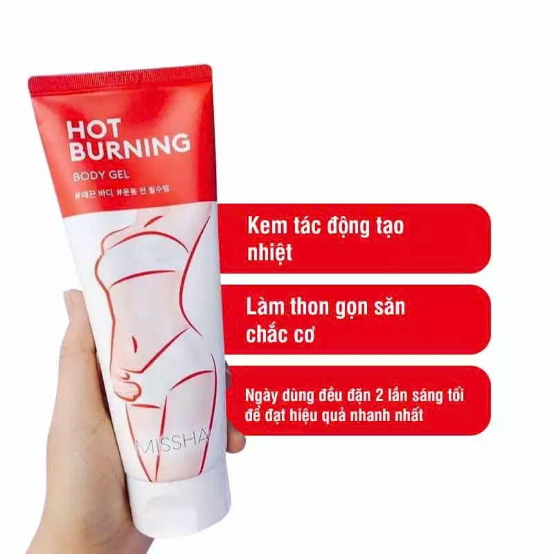 Gel Tan Giảm Mỡ Bụng Đùi Eo Hiệu Quả Và An Toàn Missha Hot Burning Hàn Quốc Gel Tan Giảm Mỡ Bụng Đùi Eo Hiệu Quả Và An Toàn Missha Hot Burning Hàn Quốc