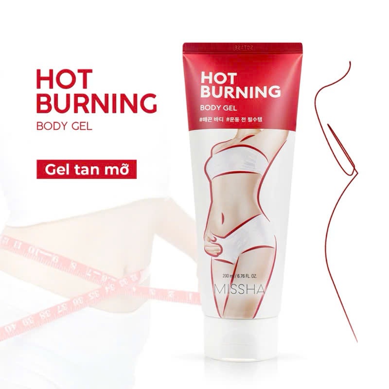 Gel Tan Giảm Mỡ Bụng Đùi Eo Hiệu Quả Và An Toàn Missha Hot Burning Hàn Quốc Gel Tan Giảm Mỡ Bụng Đùi Eo Hiệu Quả Và An Toàn Missha Hot Burning Hàn Quốc
