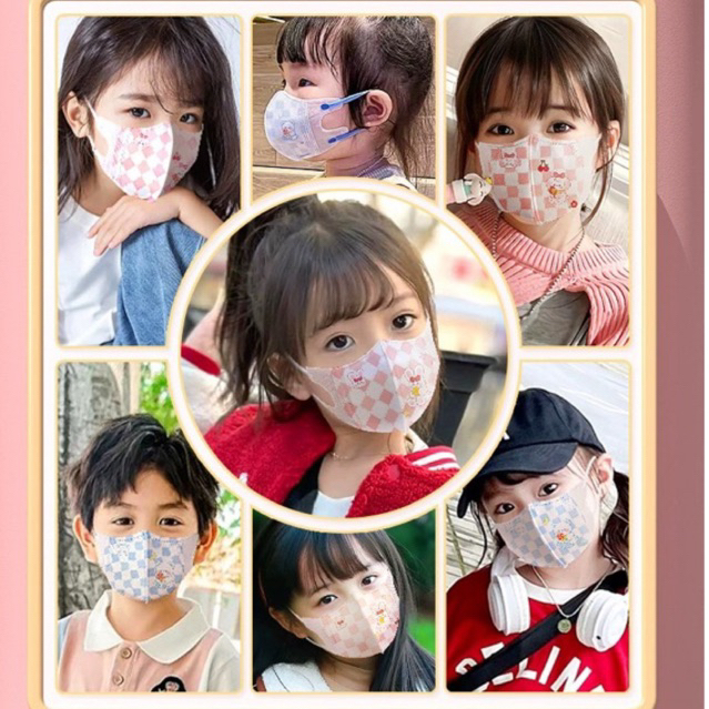Khẩu trang y tế trẻ em 5D kids An Tâm dành cho bé 0- 8 tuổi, khẩu trang không bị ngộp Khẩu trang y tế trẻ em 5D kids An Tâm dành cho bé 0- 8 tuổi, khẩu trang không bị ngộp