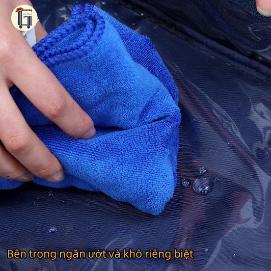 Túi đựng giày dép du lịch có 3 size,từ 1 đến 3 ngăn chống nước,Có thể cố định trên vali,Không gian bên trong rộng rãi Túi đựng giày dép du lịch có 3 size,từ 1 đến 3 ngăn chống nước,Có thể cố định trên vali,Không gian bên trong rộng rãi