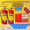 Tặng tấm nội qui tiêu lệnh-CÓ KIỂM ĐỊNH-Bình chữa cháy,bình cứu hỏa BỘT ABC-4kg-MFZL4 DÙNG GIA ĐÌNH,Cửa hàng,gia đình..