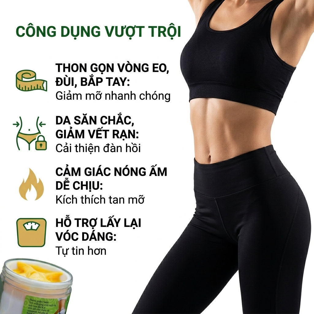 Kem tan mỡ gia truyền gừng ớt giảm bụng, đùi, bắp tay . Kem tan mỡ gừng ớt Kem tan mỡ gia truyền gừng ớt giảm bụng, đùi, bắp tay . Kem tan mỡ gừng ớt
