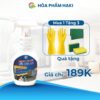 Tẩy Dầu Mỡ Đa Năng Dạng Xịt Cao Cấp Haki Plus, Vệ Sinh Nhà Bếp, Lưới Hút Mùi, Xoong Nồi Chai 500ml