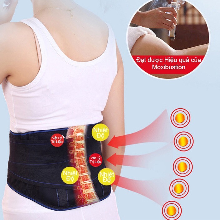 Đai lưng tự làm nóng giảm đau lưng hỗ trợ thoát vị đĩa đệm , thoái hóa cột sống Đai lưng tự làm nóng giảm đau lưng hỗ trợ thoát vị đĩa đệm , thoái hóa cột sống