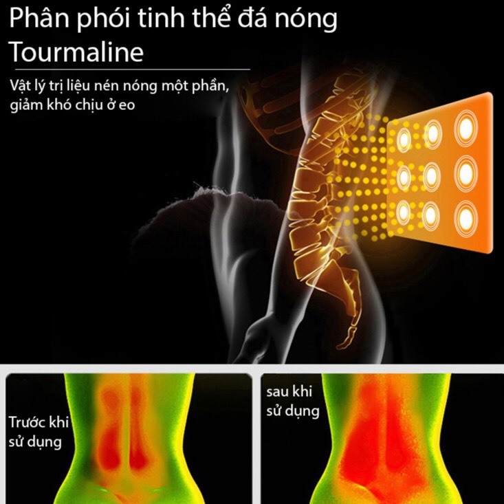 Đai lưng tự làm nóng giảm đau lưng hỗ trợ thoát vị đĩa đệm , thoái hóa cột sống Đai lưng tự làm nóng giảm đau lưng hỗ trợ thoát vị đĩa đệm , thoái hóa cột sống