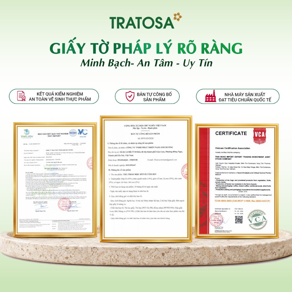 Trà búp ổi tâm sen TRATOSA 8 vị thảo mộc hỗ trợ giảm cân, tiêu mỡ, duy trì vóc dáng thon gọn, làn da tươi sáng Trà búp ổi tâm sen TRATOSA 8 vị thảo mộc hỗ trợ giảm cân, tiêu mỡ, duy trì vóc dáng thon gọn, làn da tươi sáng