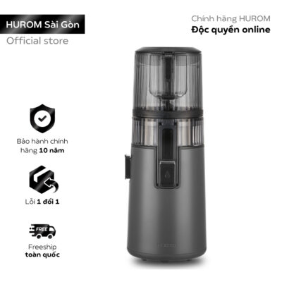 (HCM)CHÍNH HÃNG BẢO HÀNH 10 NĂM - MÁY ÉP CHẬM HUROM H410 ( H72FT) MÀU XÁM