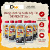 Dung Dịch Vệ Sinh Mặt Bếp Từ- Hồng Ngoại DENKMIT 3IN1 300ml- Bếp luôn sáng bóng